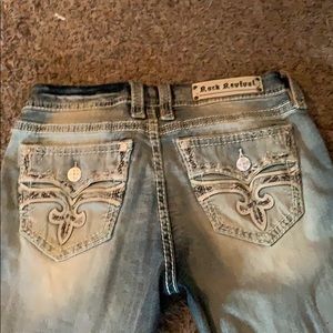 Skinny rock revivals 31 inseam 34